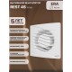 Вентилятор накладной  D100 сетка ERA REST 4S