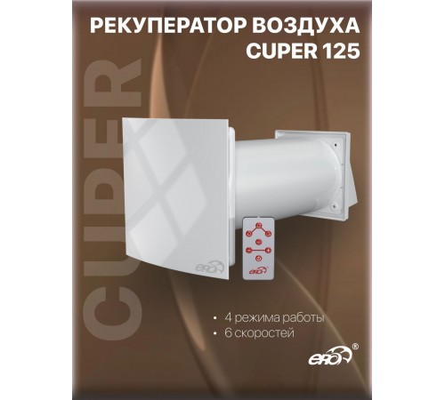 Рекуператор CUPER D125