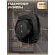 Вентилятор накладной AIR 4C Matt black D100 обр.клапан Matt black DICITI