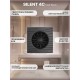 Вентилятор вытяжной SILENT 4C Matt black,с обратным клапаном D 100