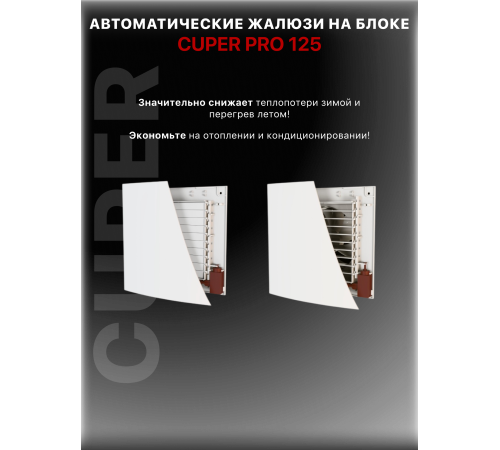Рекуператор CUPER PRO D125 DICITI