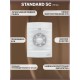 Вентилятор осевой вытяжной STANDARD 5C  с обратным клапаном D125, декоративный