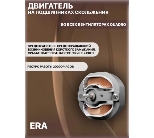 Вентилятор осевой вытяжной QUADRO 5C-02