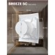 Вентилятор вытяжной BREEZE 5C Matt white с обратным клапаном