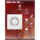 Вентилятор осевой вытяжной NEO 5-02 с тяговым выключателем D125
