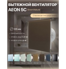 Вентилятор накладной AEON 5C PAGL4/5 Brown Natural D 125