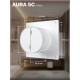 Вентилятор вытяжной AURA 5C,с обратным клапаном D 125