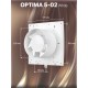 Вентилятор вытяжной OPTIMA 5-02 с тяговым выключателем,D 125
