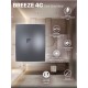 Вентилятор вытяжной BREEZE 4C Dark gray metal,с обратным клапаном D 100, декоративный