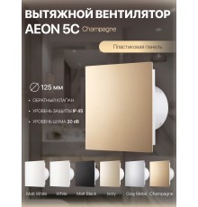 Вентилятор накладной AEON 5C PA4/5 Champagne D 125