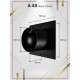 Вентилятор вытяжной A 4S Black classic c антимоскитной сеткой D 100